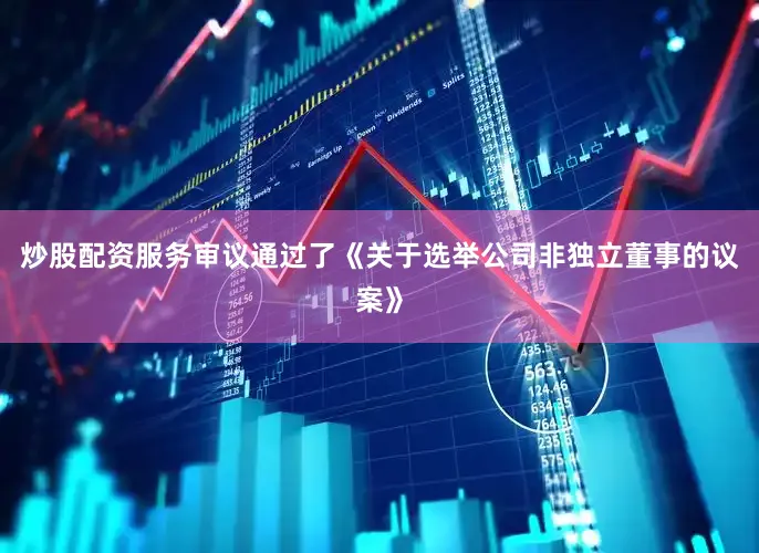 炒股配资服务审议通过了《关于选举公司非独立董事的议案》